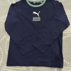 PUMA ネイビー 長袖カットソー