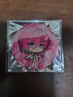 めておらみかさくん　缶バッジ　デフォ