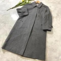 バーバリー　カシミア100%　ロングコート　丸善別注　比翼 美品 バーバリー カシミヤ ロング コート 比翼 ボタン - メルカリ