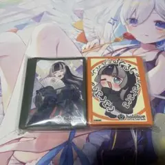 ホロライブ 儒烏風亭らでん スリーブ プレイマット セット (3) ホロライブ 儒烏風亭らでん スリーブ プレイマット セットの通販 by