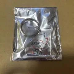 ハイキュー　ジロリ　アクリルキーホルダー　ラインアート　黒尾