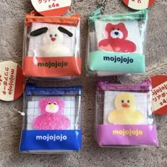 【新品】 mojojojo クリアポーチ 全4種 コンプリートセット