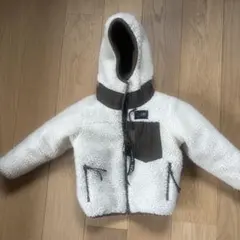 TAION ボアジャケット　リバーシブル　フードつき