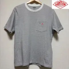 ダントン 40 ボーダー　シャツ　半袖のサムネイル