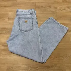 【美品】 carhartt WIP Landon Pants - Blueのサムネイル