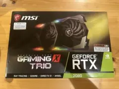 MSI GeForce RTX 2080 GAMING X TRIO ジャンク品
