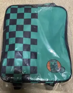 市松模様柄キャリーバッグ