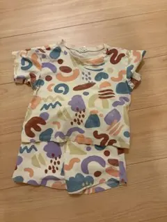 H＆M 総柄 半袖Tシャツ 90cmのサムネイル