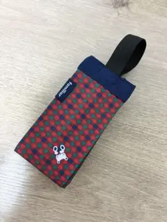 familia× Shupattoエコバッグ レッド・ネイビー　Sサイズ