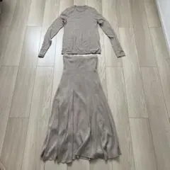 Mila Owen(ミラオーウェン) ニットスカートSET