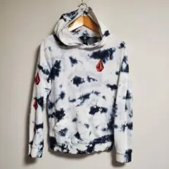 ボルコム VOLCOM パーカーフーディー タイダイ柄 ロゴ プリント キッズ