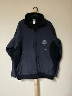 90年代古着WHITES ネイビー ジップアップジャケットフード部分がありません