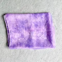 レディース スカーフ 紫 美品 パープル