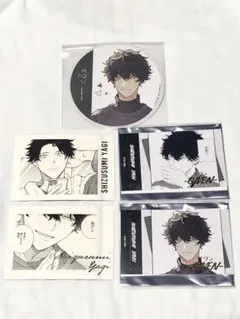 ギヴン ギヴン展　アニメイトカフェ　グッズ　八木玄純 ５点セット