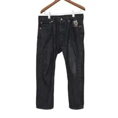 Levi's Premium ブラックデニム　W32 L32 赤耳