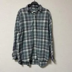niko and... ニコアンド BIG SHIRT チェック柄 長袖シャツ