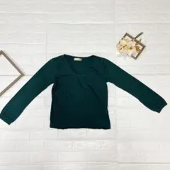 PAGE BOY ページボーイ 長袖カットソー グリーン系 Mサイズ
