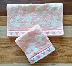 未使用！ ディズニーリゾート♥️ミッキーシルエット タオル2枚セット