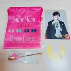 タキシード仮面 パフェスプーン　セーラームーン シャイニングシアター セーラームーン シャイニングシアター 品川 パフェスプーン タキシード