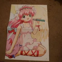 ギャラクシーエンジェル　両面ポスター#♡③　ミルフィーユ