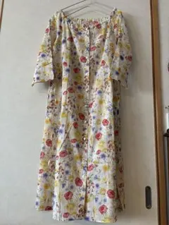 Sybilla 花柄 七分袖 ワンピース Mサイズ