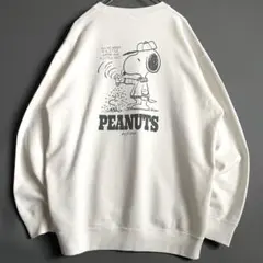 UNIQLO ピーナッツ スウェットシャツ　オフホワイト　大きいサイズ　完売品