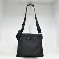 正規品 プラダ PRADA バッグ ショルダーバッグ テスート 斜め掛け 黒