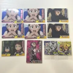 僕のヒーローアカデミア 麗日お茶子 飯田天哉 オールマイト カード シール
