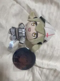 プロセカ 小豆沢こはね 缶バッジ ぬいぐるみ マスコット