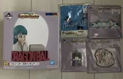 一番くじ　ドラゴンボール　 B賞　ブルマ　ミラー付きフィギュア　下位賞セット