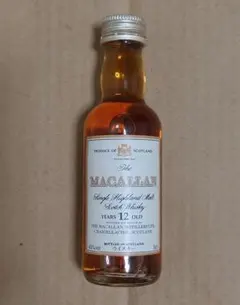 The MACALLAN 12年 ミニボトル ウイスキー 古酒 - メルカリ