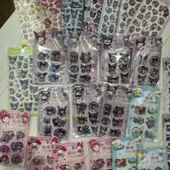 猫キャラクター ネイルシールセット