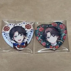三枝明那 Rose Valentine ハート型缶バッジ にじさんじ