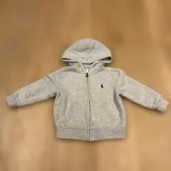 Ralph Lauren フード付きパーカー 12M グレー