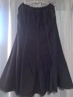 チャオパニックティピー デニムフレアスカート