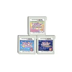 3DS アイカツ!365日 シンデレラレッスン 2人のマイプリンセス 3本セット
