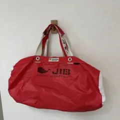 JIB ダッフルバッグ M レッド ホワイト 軽量 大容量 スポーツのサムネイル