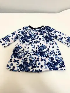 美品！PETIT BATEAU 長袖ワンピース 6m/67cm かわいいのサムネイル
