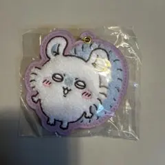 ちいかわ　モモンガ　もこもこサガラ刺繍キーホルダー