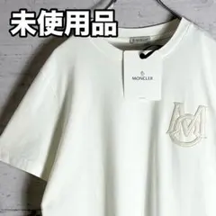 未使用品✨️モンクレール ビックロゴ パッチ Tシャツ M