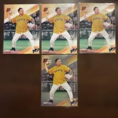 塙宣之 2025 BBM FUSION 始球式カード 4枚セット ナイツ