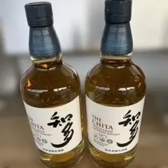 知多 ウイスキー 700ml 43% 1972年製造 二本セットのサムネイル