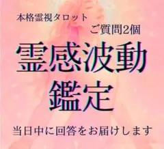 【待機中☺︎】◆質問2個◆あなたのお悩みを霊視で読み解きます