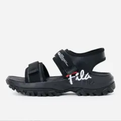 フィラトレーサーサンダルスクリプト ブラック/黒