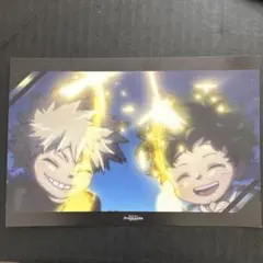 ヒロアカ 爆豪勝己・緑谷出久 幼少期 ポストカード マークシティ