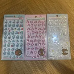 ボンボンドロップシール 3枚セット【正規品】