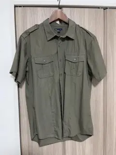 Gap オリーブ 半袖シャツ L