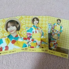 乃木坂46 弓木奈於 生写真 浴衣 2026 座りヨリ レアポ コンプ - メルカリ