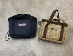 新品　コストコ エコバッグ キーホルダー型 ミニトートバッグ 2個セットのサムネイル