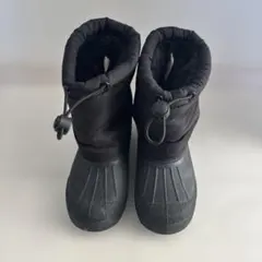 スノーブーツ 黒　キッズ　20cm